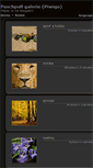Mobile Screenshot of galerie.puschpull.org